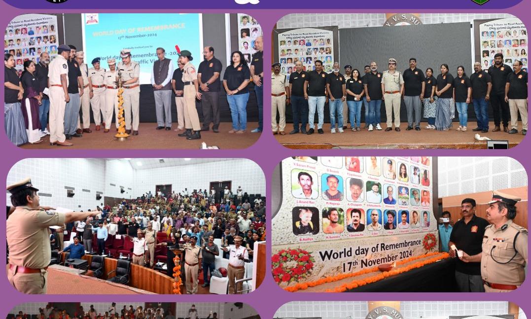 Road Safety Initiative Launched on World Day of Remembrance in Visakhapatnam