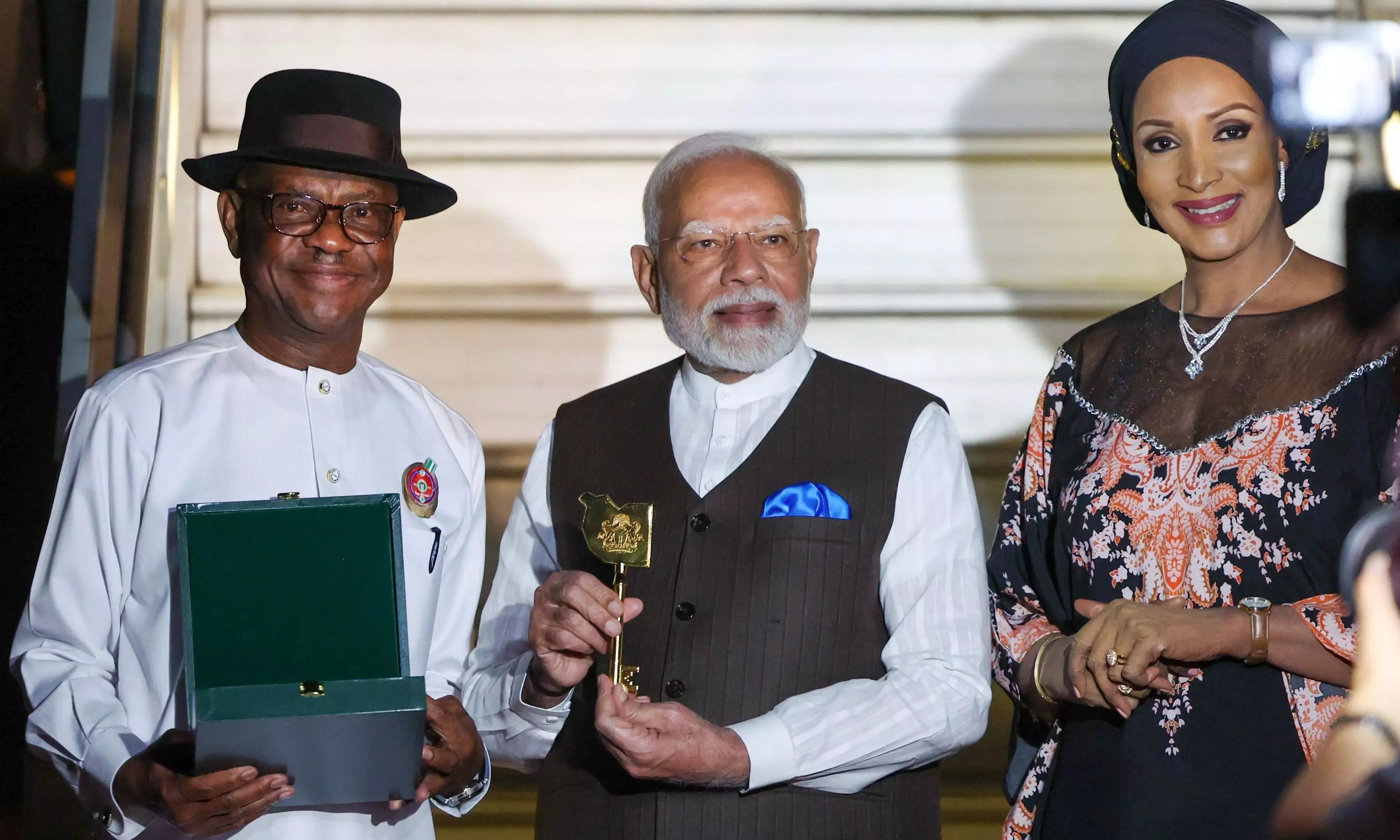 PM Modi Honoured with Nigerias Prestigious GCON Award