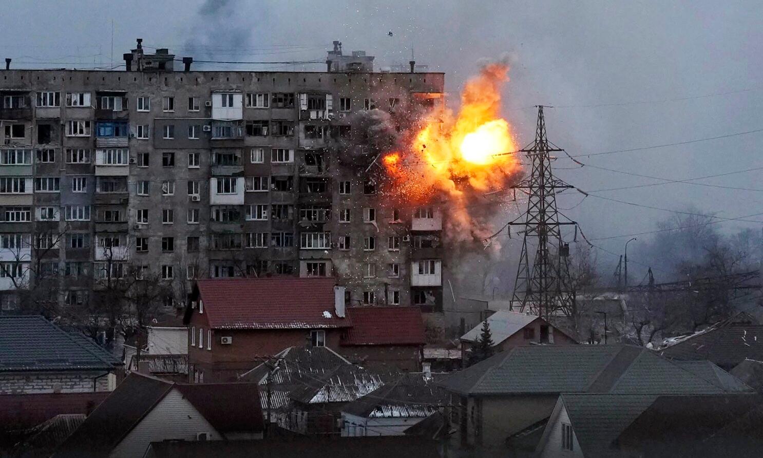 Massive Russian Air Attack Pounds Ukraine As 1,000th Day of War Nears