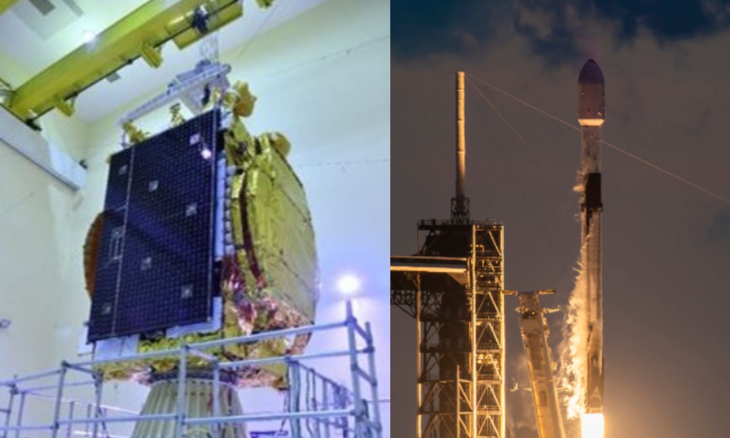 Isro's 4.7-Ton Satellite Launched by SpaceX from US