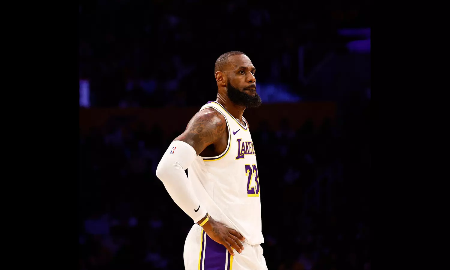 Getting off social media over negative takes, says LeBron James