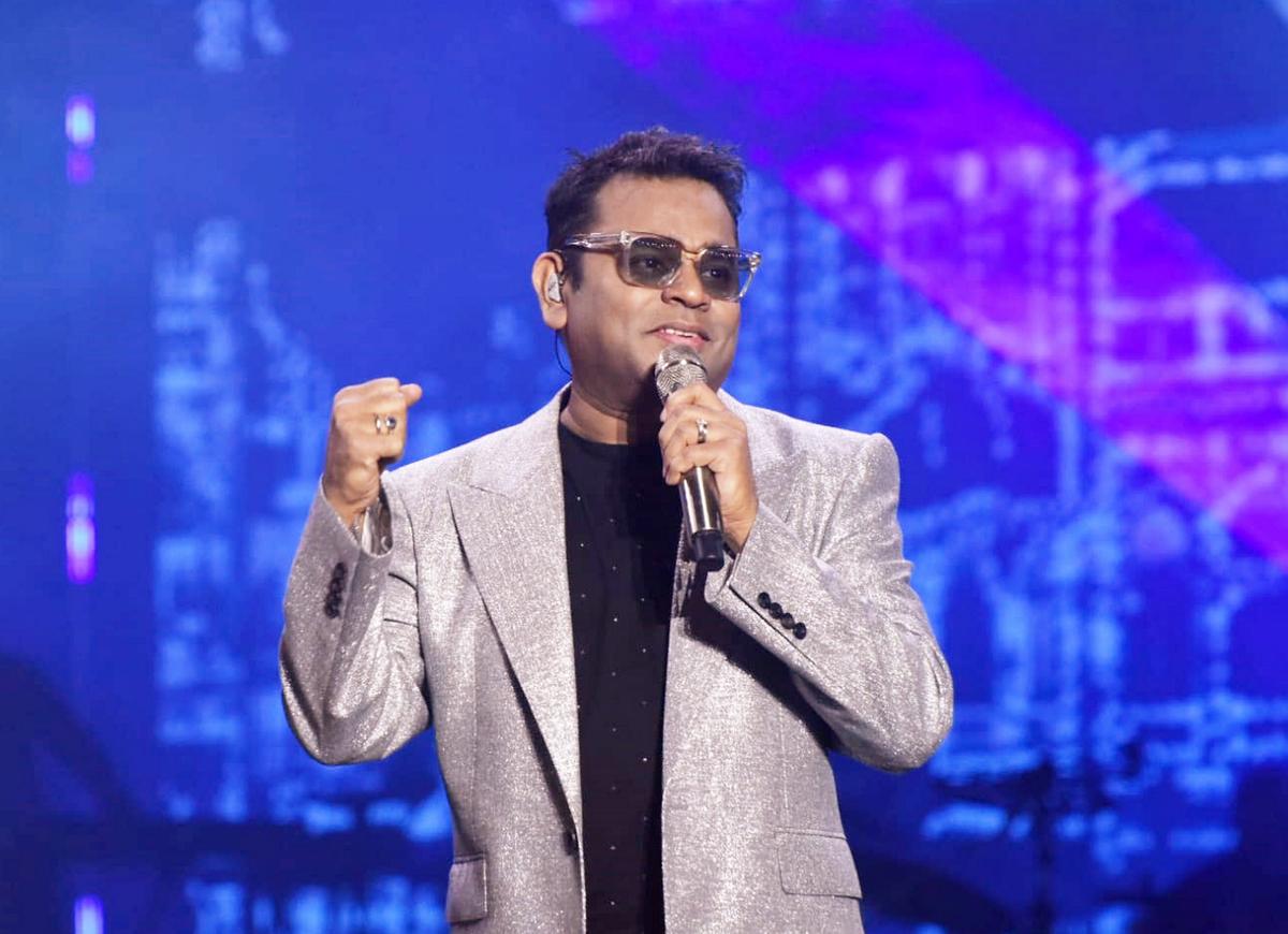 A R Rahman wins trophy for 'The Goat Life' at Hollywood Music in Media Awards