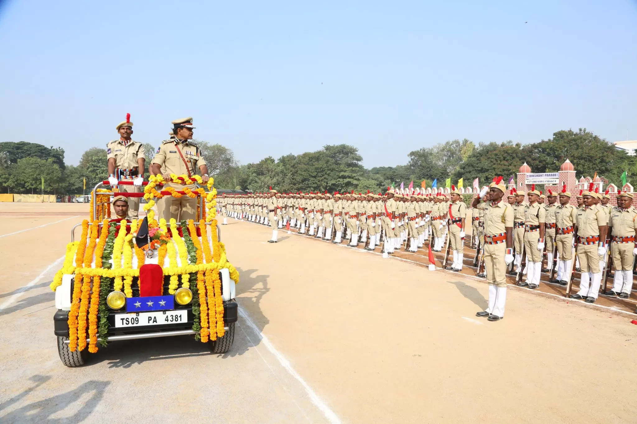 Hyderabad and Cyberabad commissionerates organise passing out parade