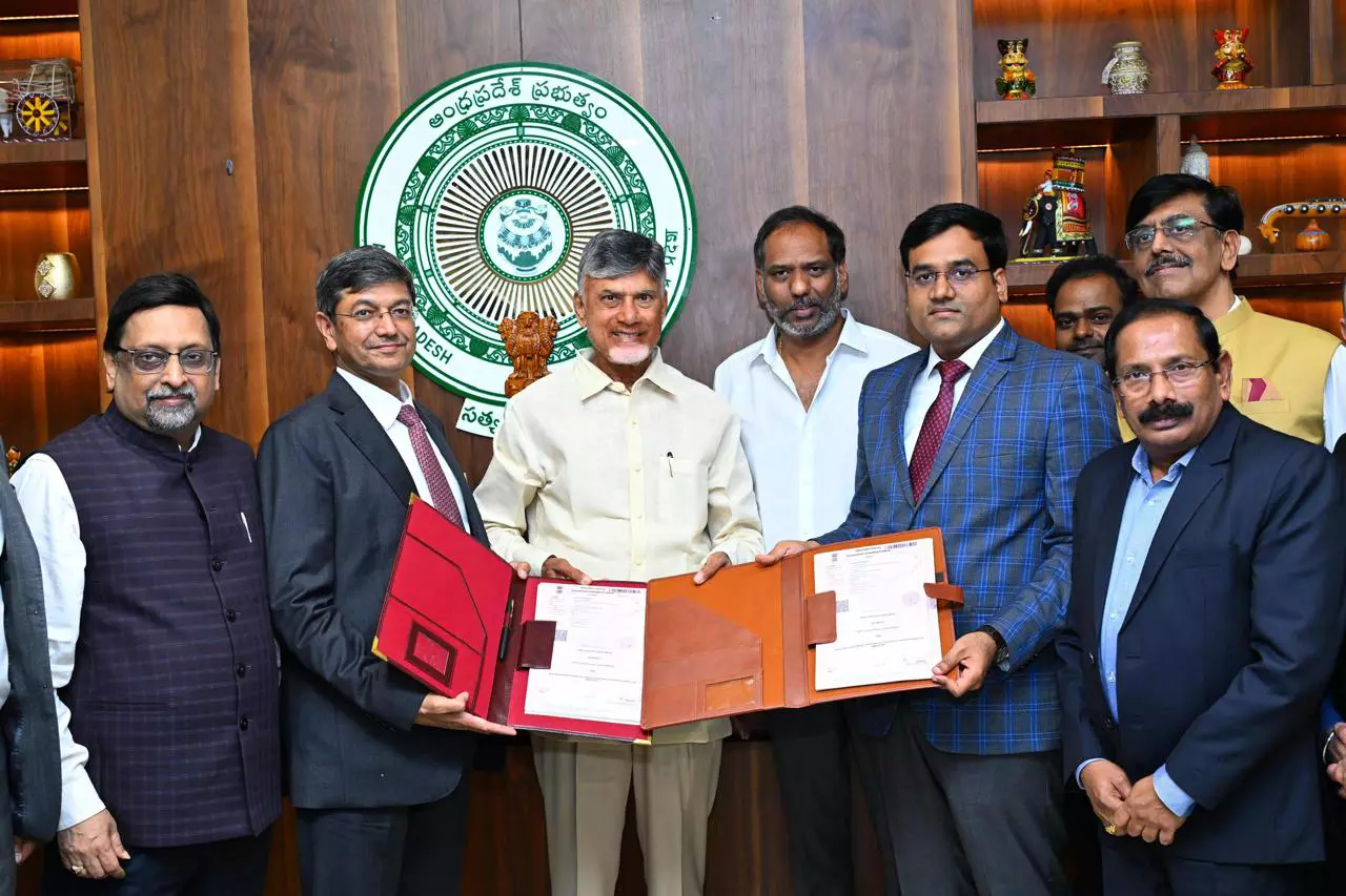 AP Signs Joint Venture with NTPC Green Energy Limited