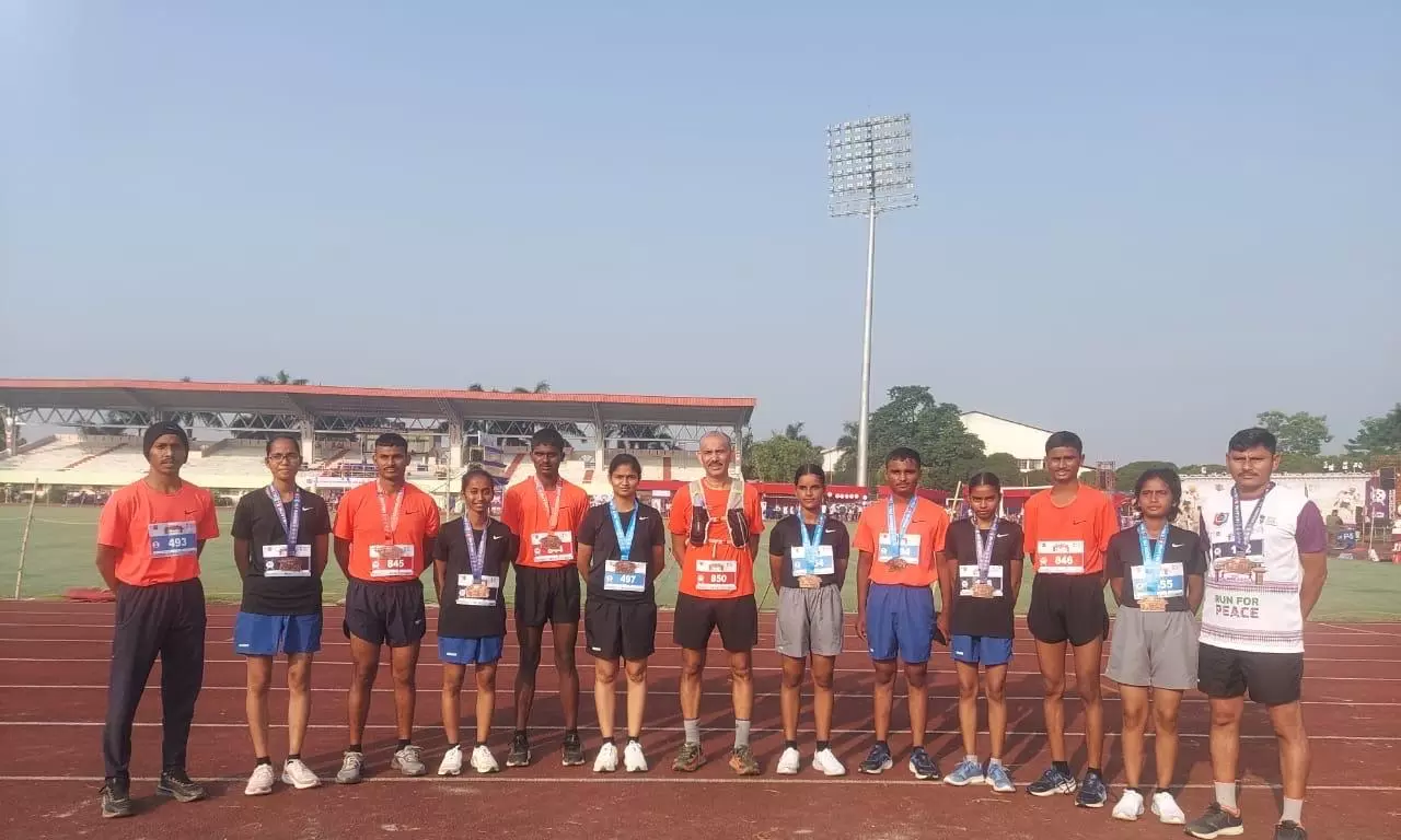 Andhra & Telangana NCC Cadets Shine at Kokrajhar Marathon