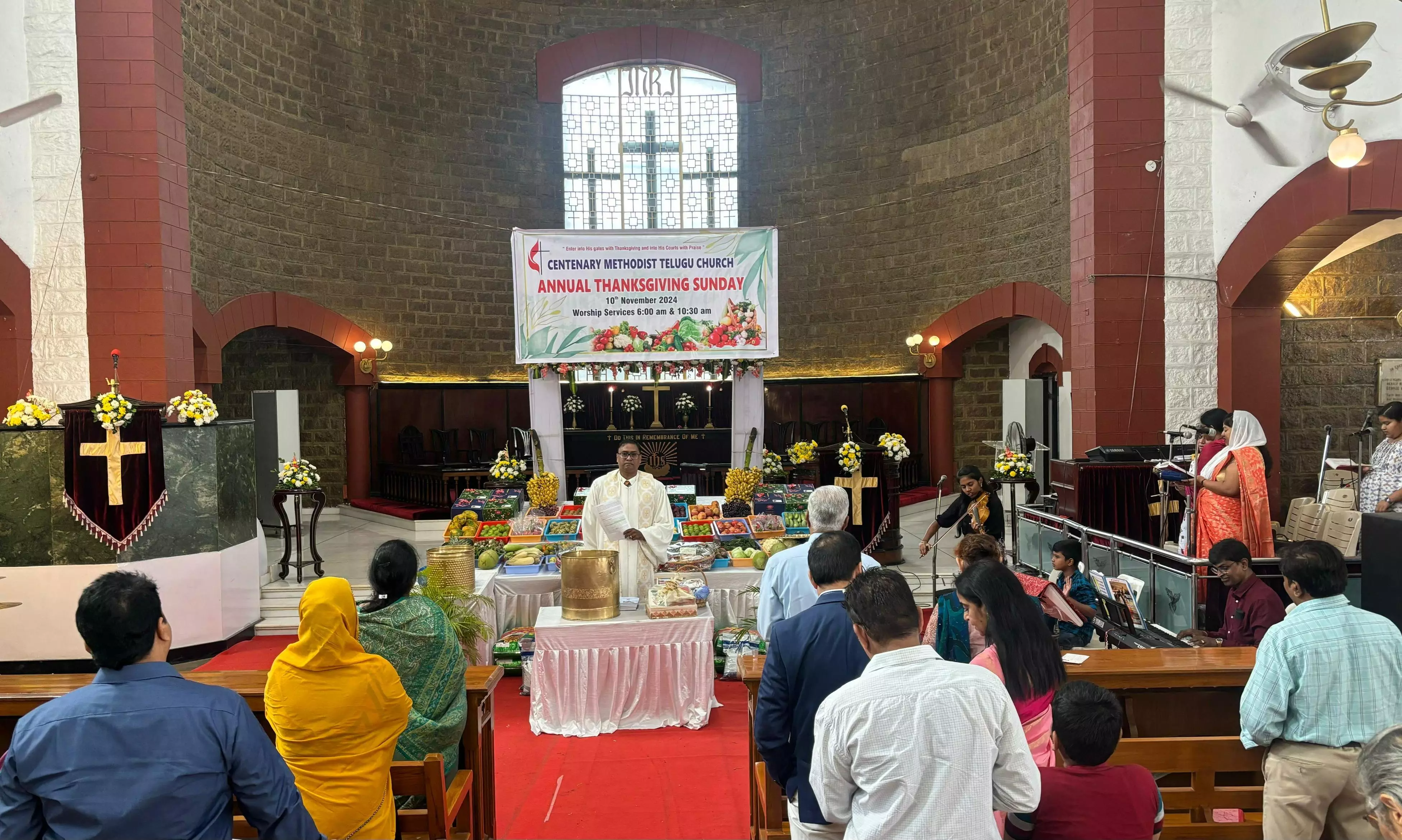 Thanksgiving Fete Begins at Churches in Hyderabad