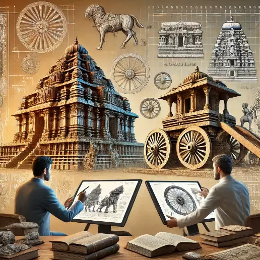 Researchers draw out similarities between Konark and Simhachalam