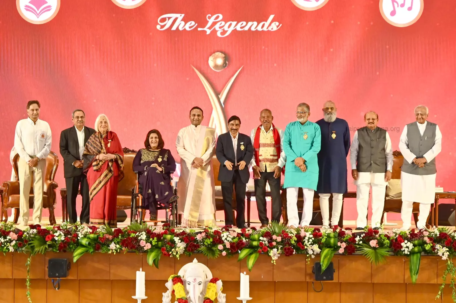 Sri Sathya Sai Award for Human Excellence Honours The Legends