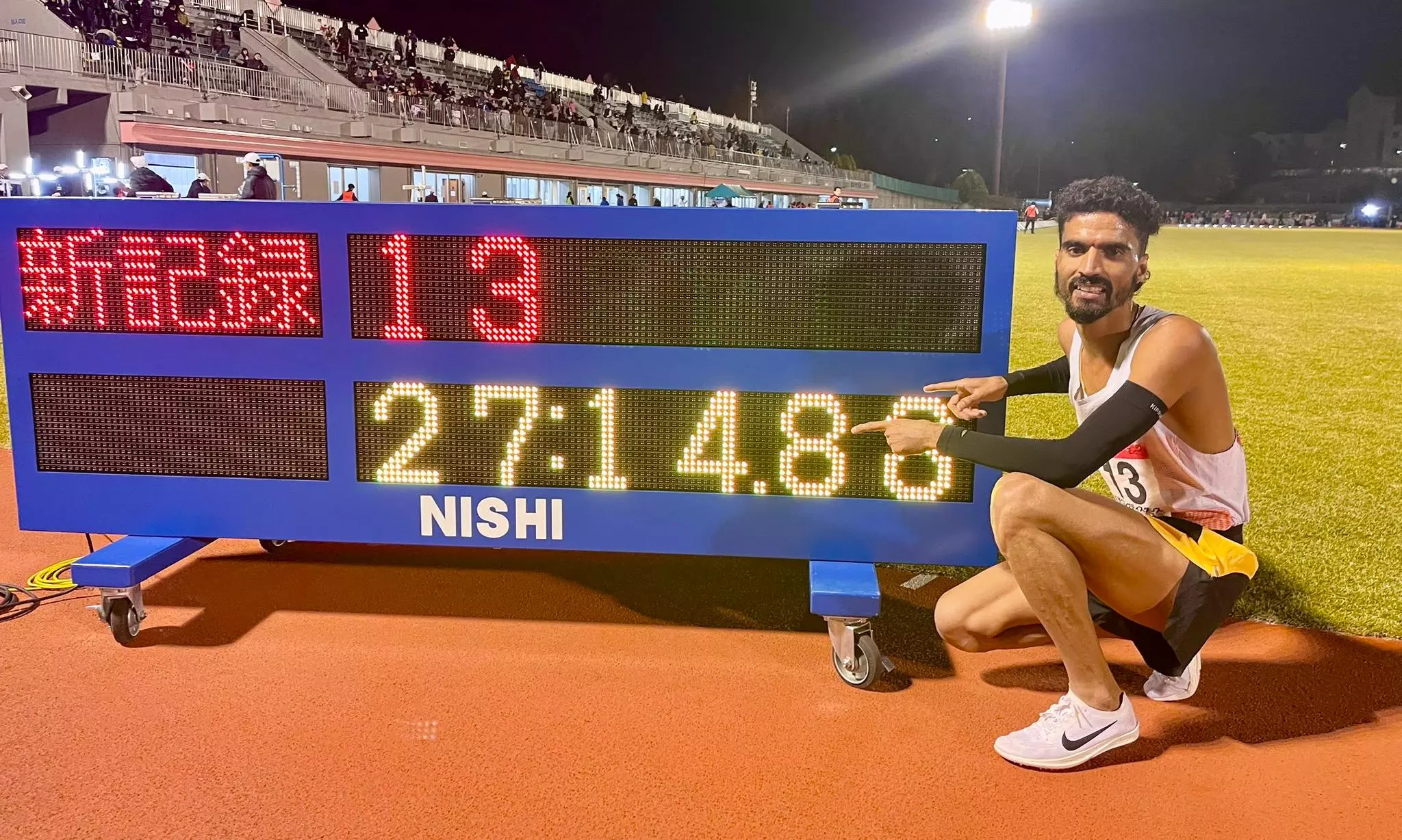 Asian Games medallist Gulveer Singh betters own NR in 10,000 m in Japan event