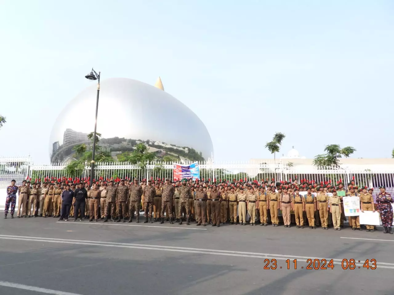 Hyderabad: NCC Cadets March from Ambedkar Statue to Martyrs Memorial