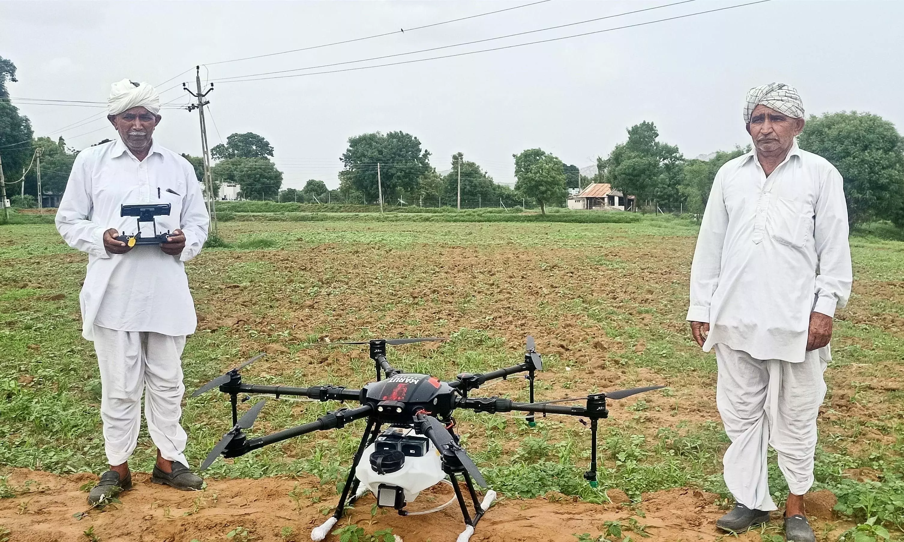 Drones Changing the Face of Farmlands in Telugu States