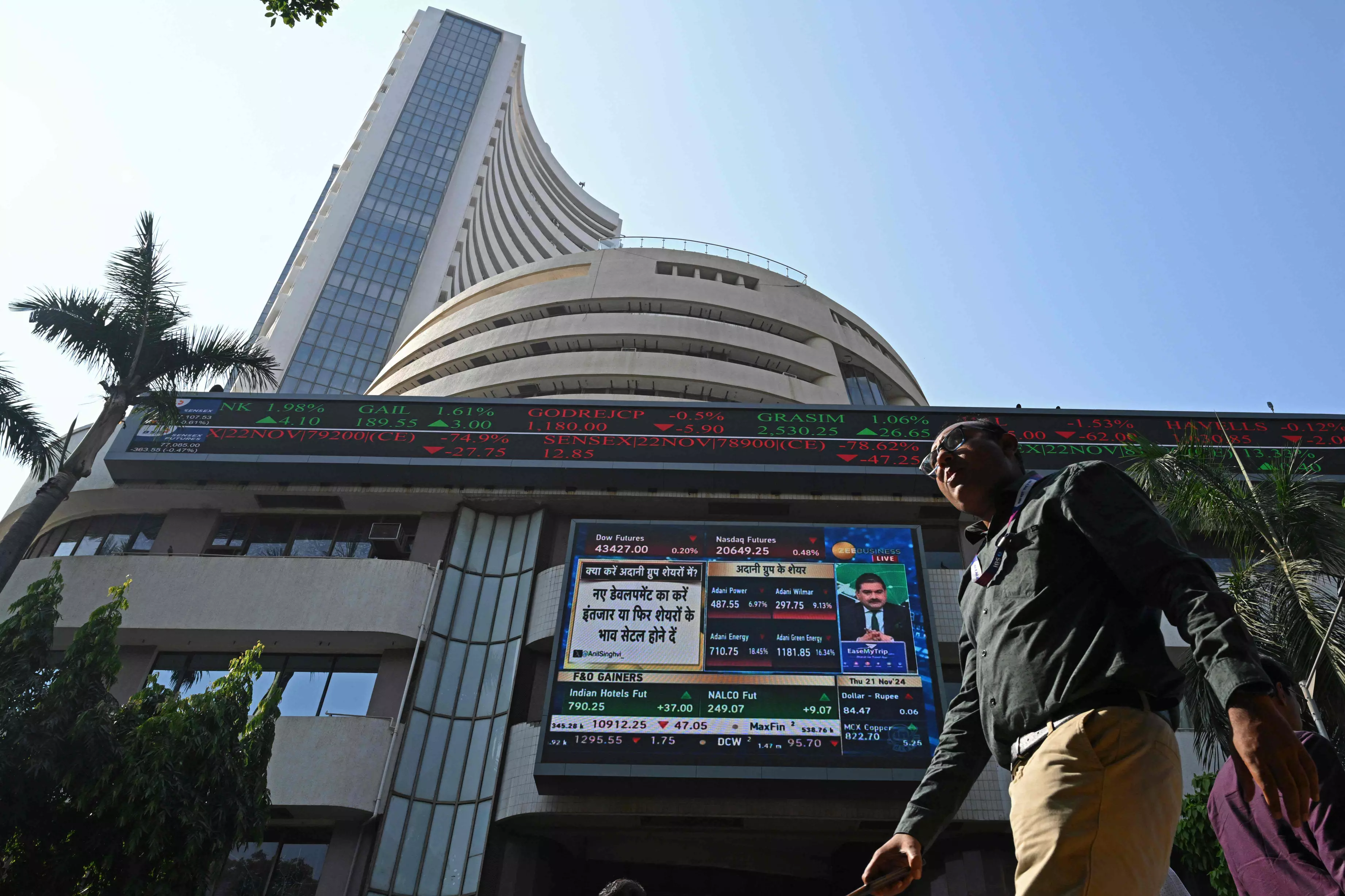 Sensex, Nifty soar after Mahayutis Maha win in Maharashtra