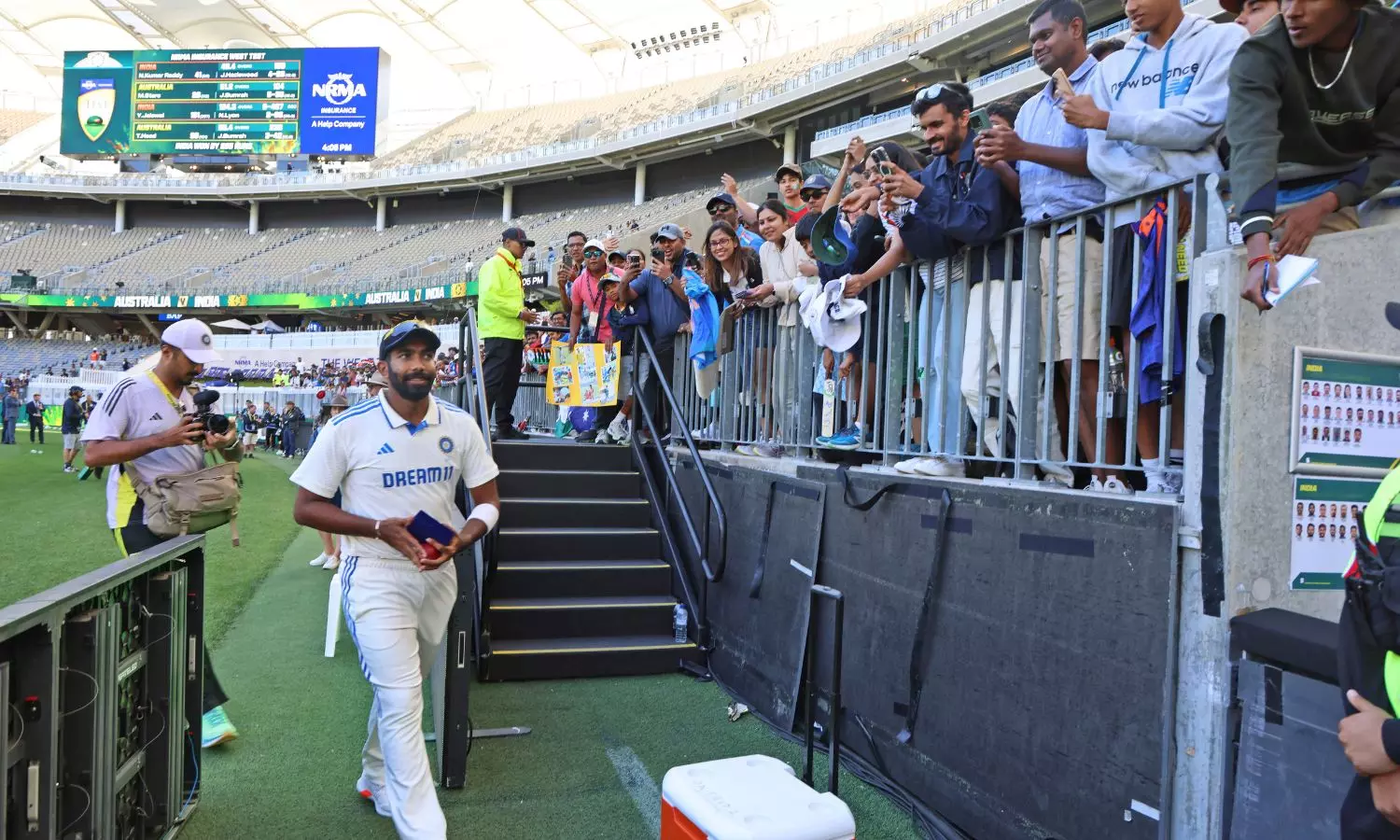 A special win, I have a lot of stories to tell my son: Bumrah goes emotional