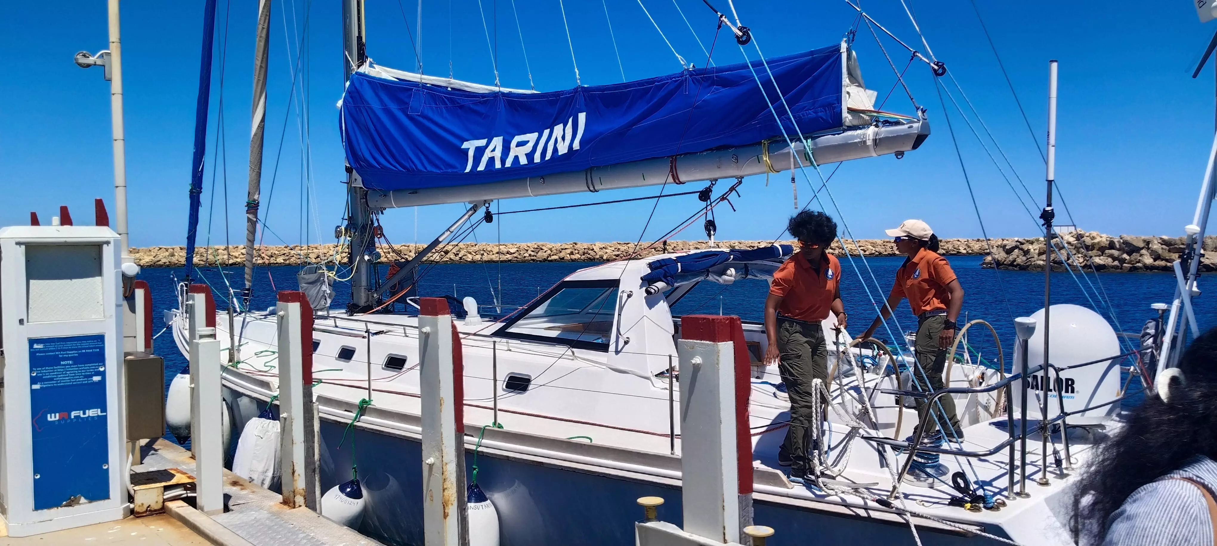 INSV Tarini sets sail for second leg of expedition