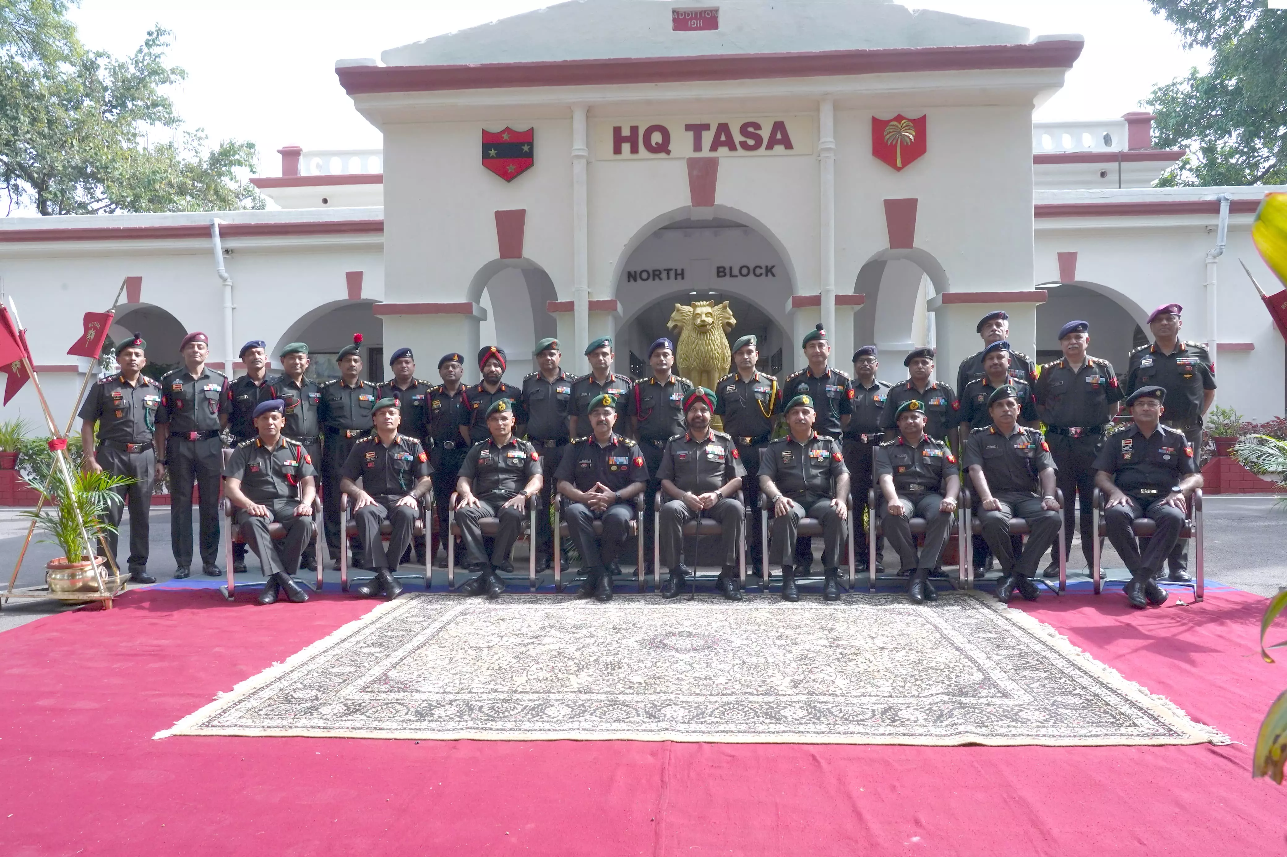 Dakshin Bharat GOC Lt Gen. Brar Commends HQ TASA Troops