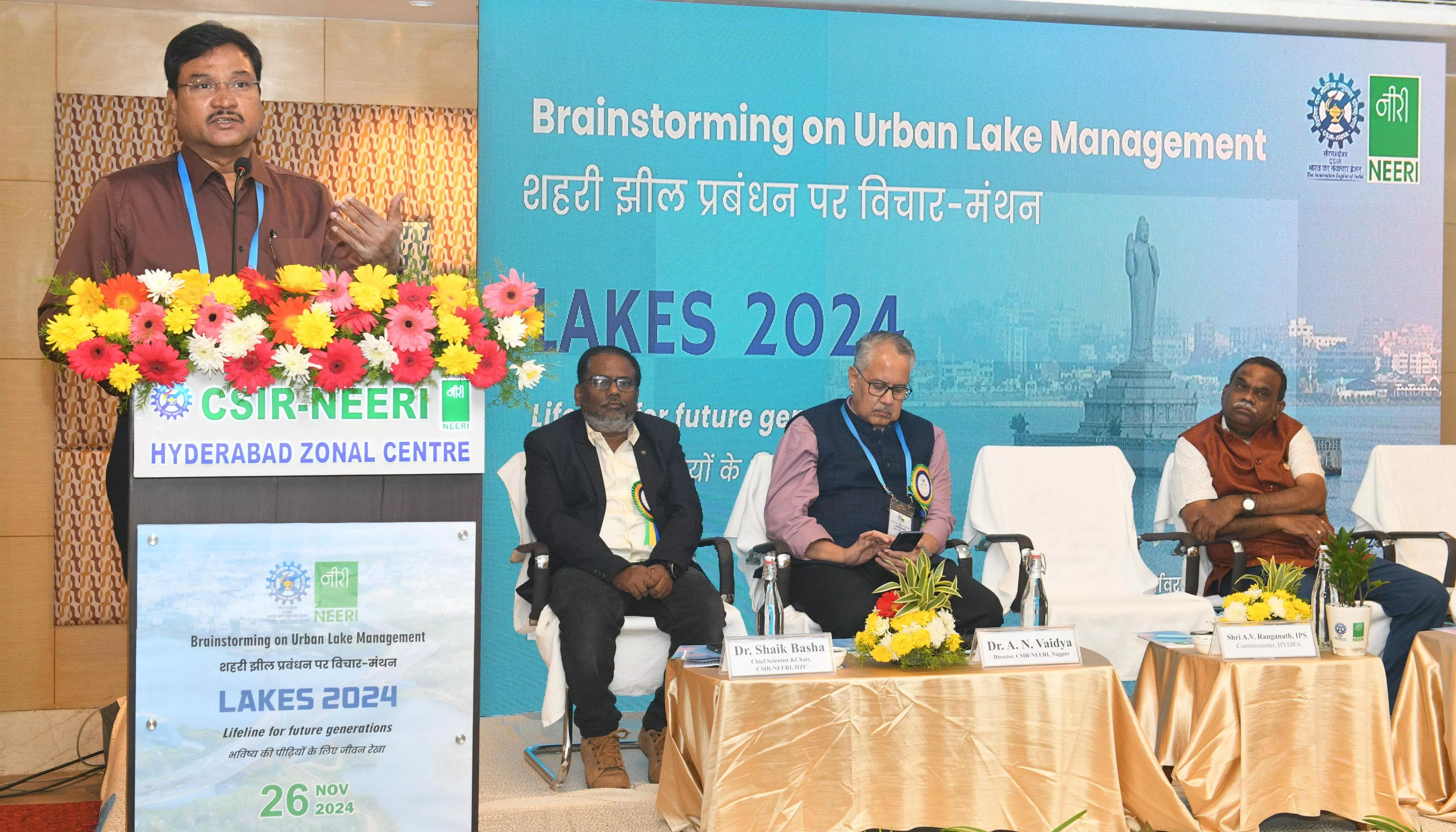 If Unprotected, Hyd Won’t Have Lakes by 2040: Ranganath