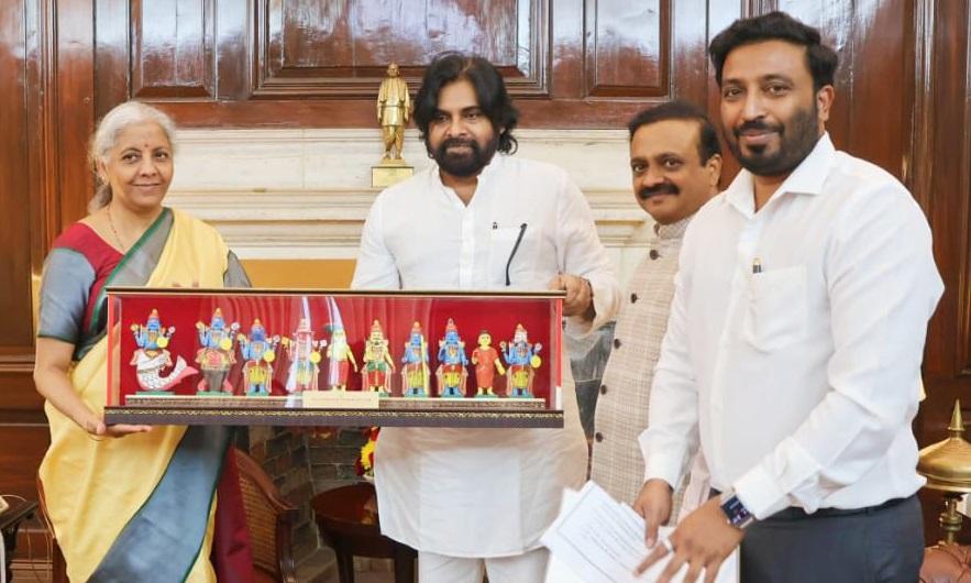 Pawan Asks Several Union Ministers in Delhi to Fund AP