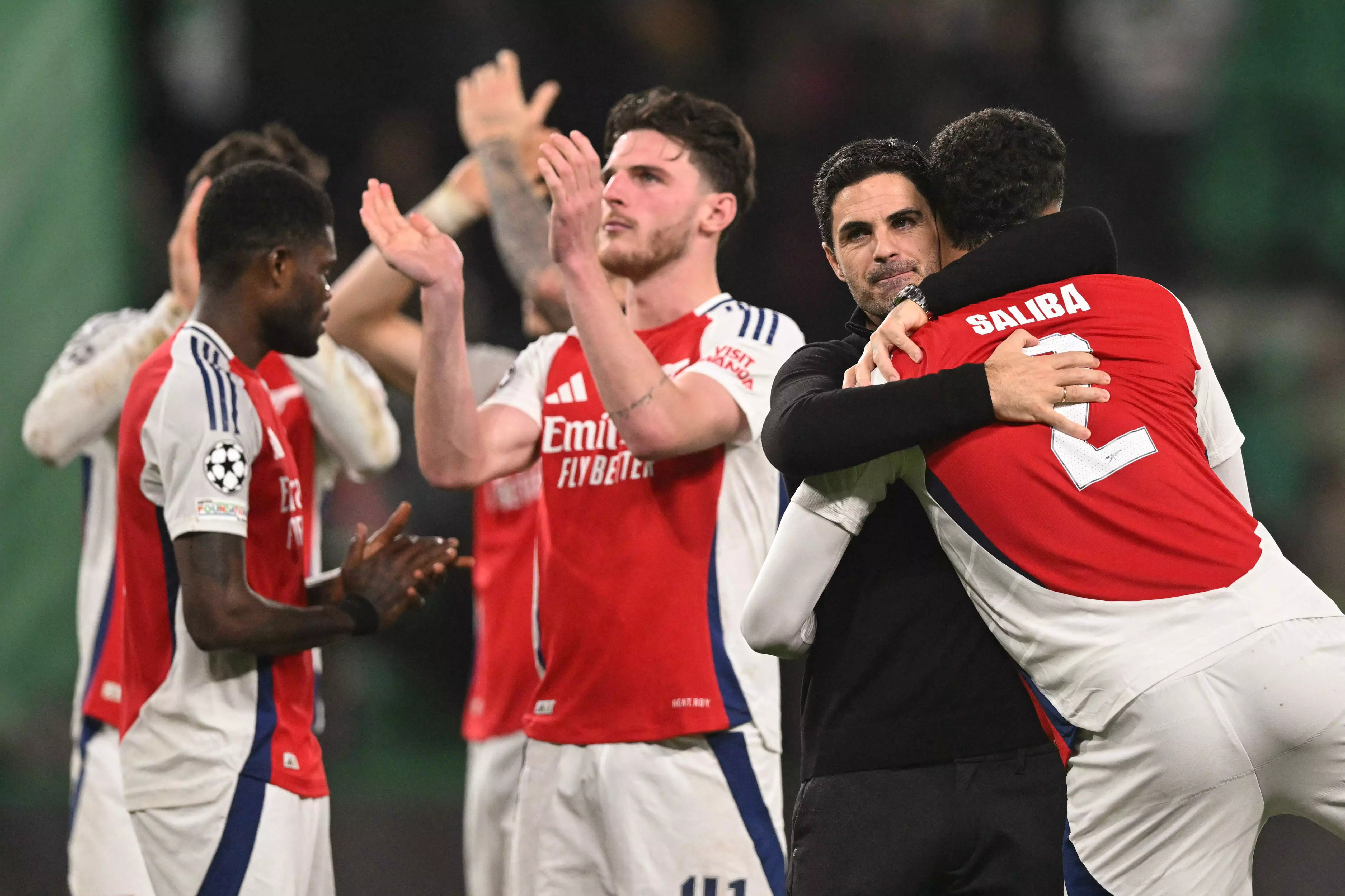 Arsenal deliver Champions League statement of intent: Arteta