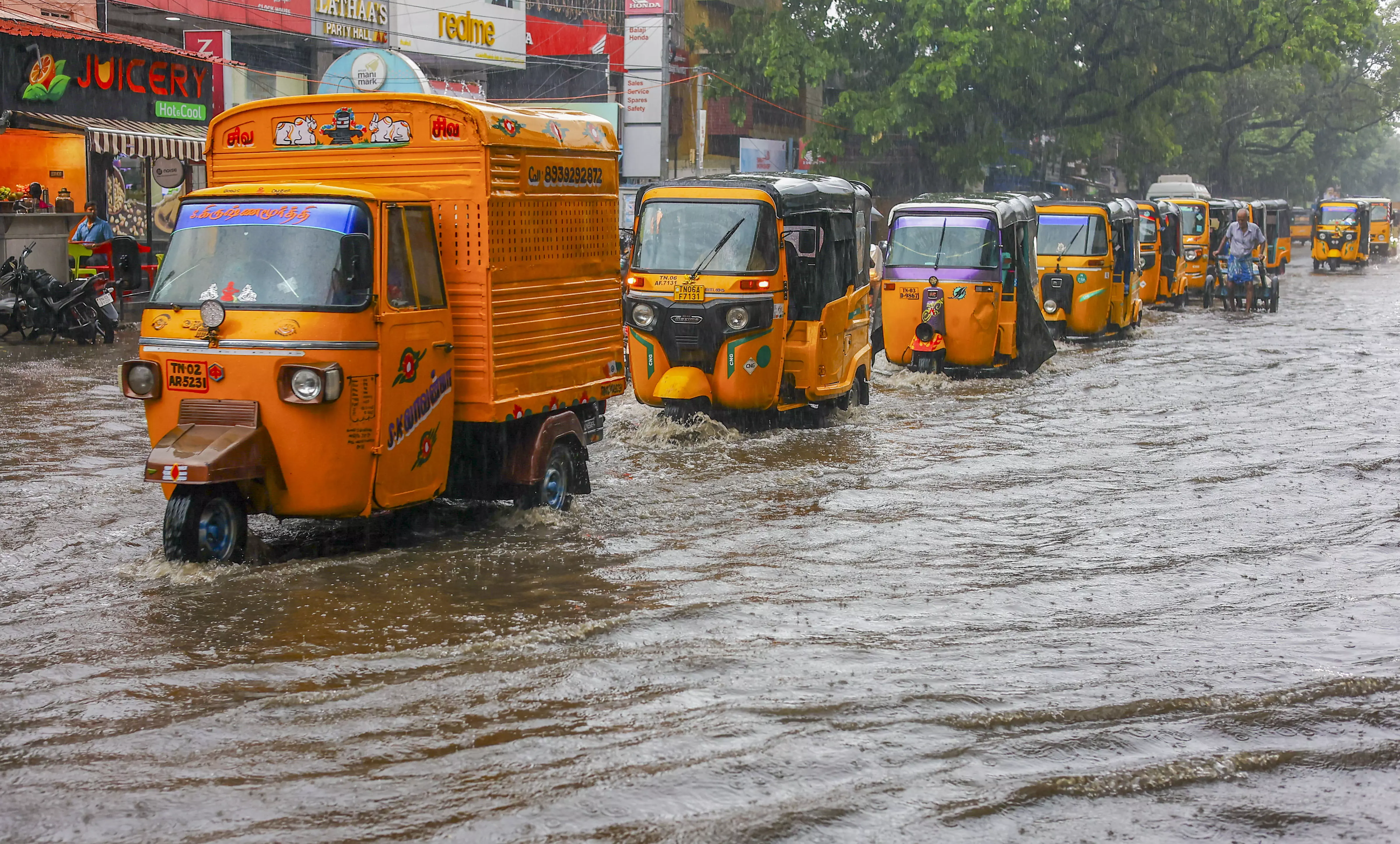 Rains continue in Tamil Nadu, standing crops hit in Cauvery delta areas