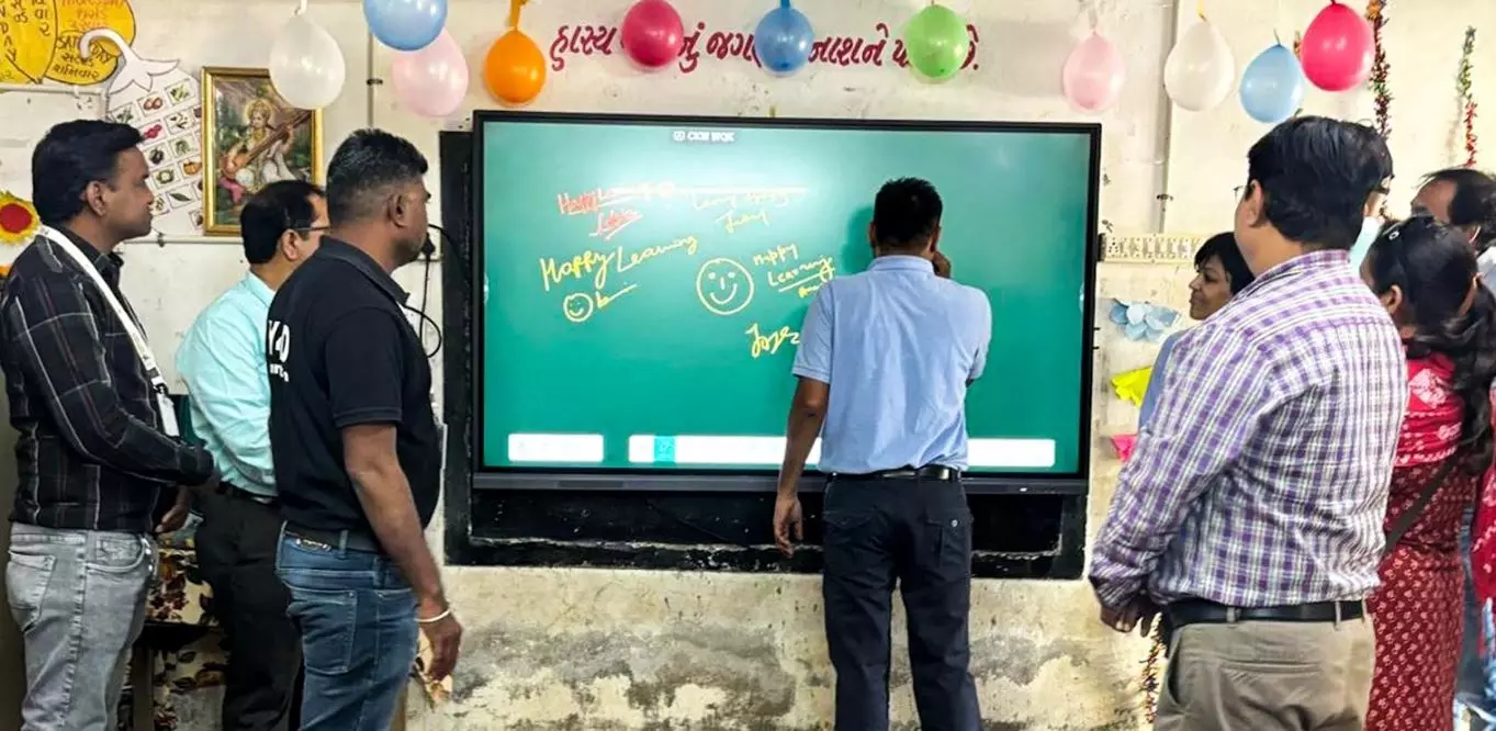 HCCB installs Digital Smart Boards in 100 schools, benefitting 15K+ students across 10 states