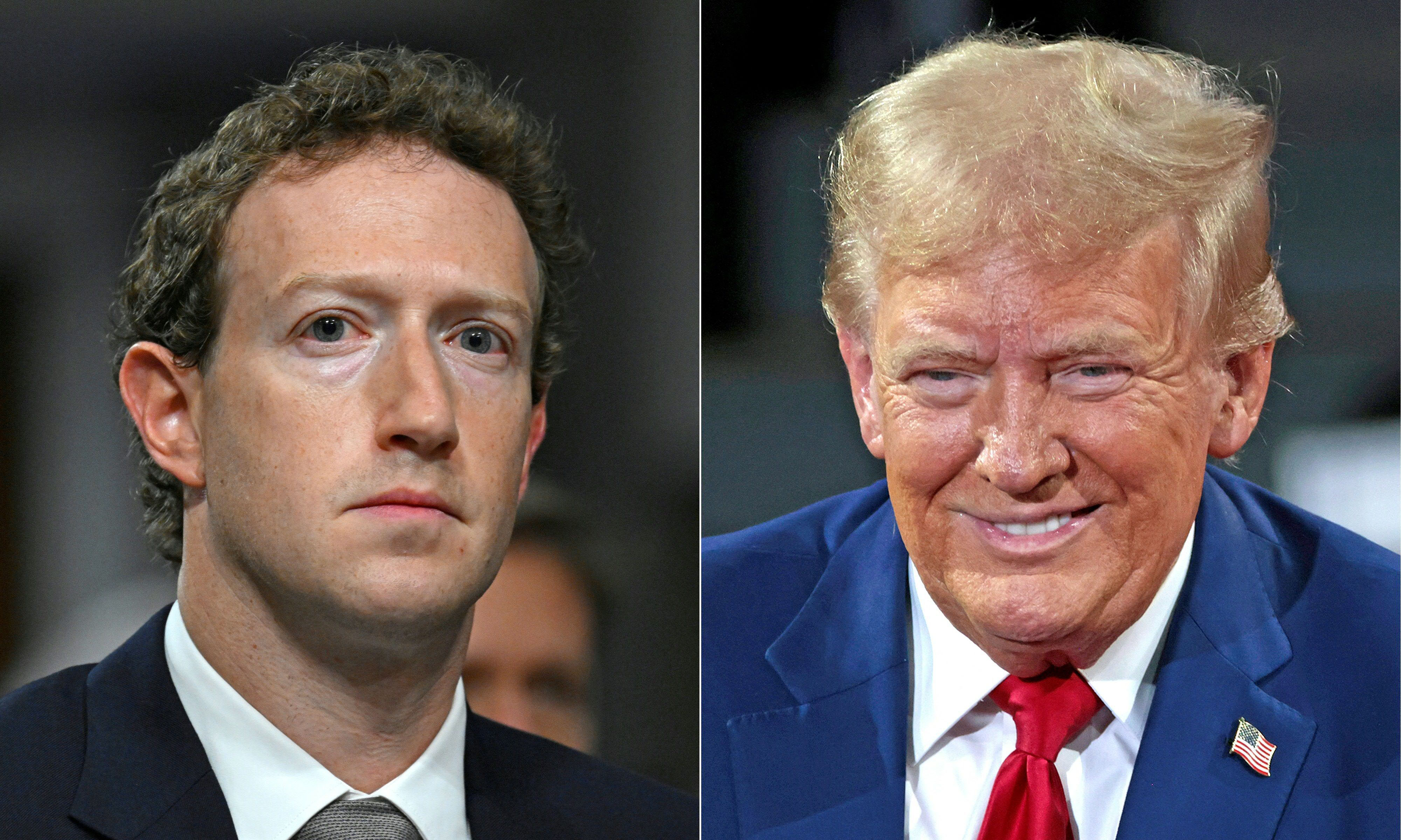 Zuckerberg dines with Trump in Mar-a-Lago