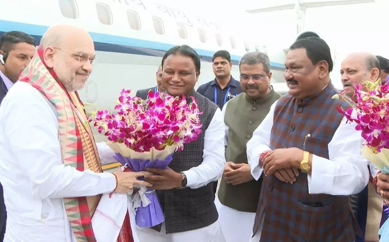 Shah, Doval arrive in Odisha for 3-day DGP-IGP conference