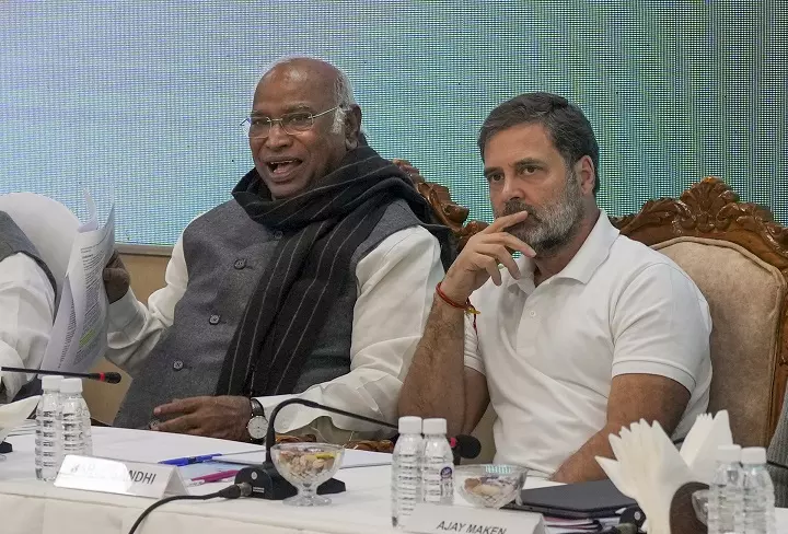 Tough decisions have to be taken, need to learn from poll results: Kharge at CWC meet