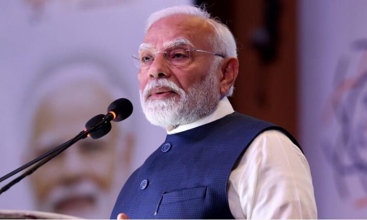 Congress anti-farmer, does nothing: Modi