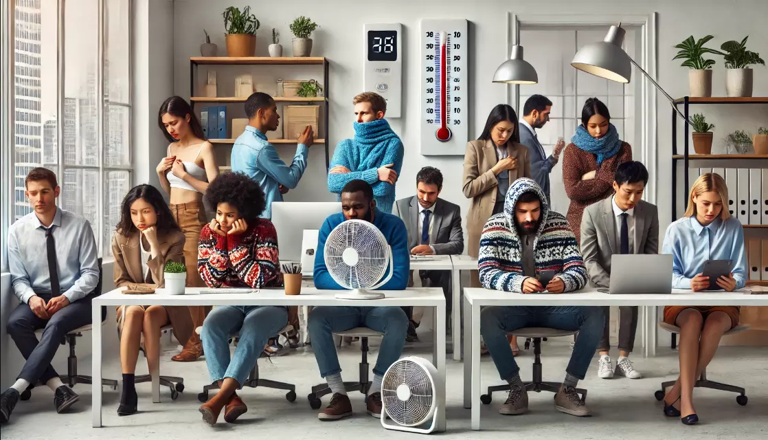 Know Why Office Temperature Preferences Differ Among Colleagues