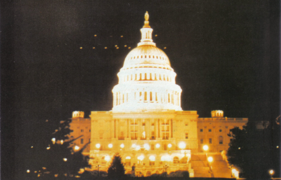 UFO Speculation Sparks After Mysterious Lights Appear Over Capitol Hill