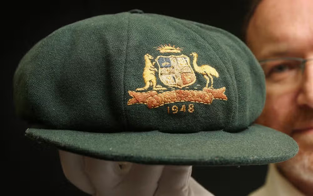 Cricket legend Bradman's 'baggy green' cap could fetch $260,000