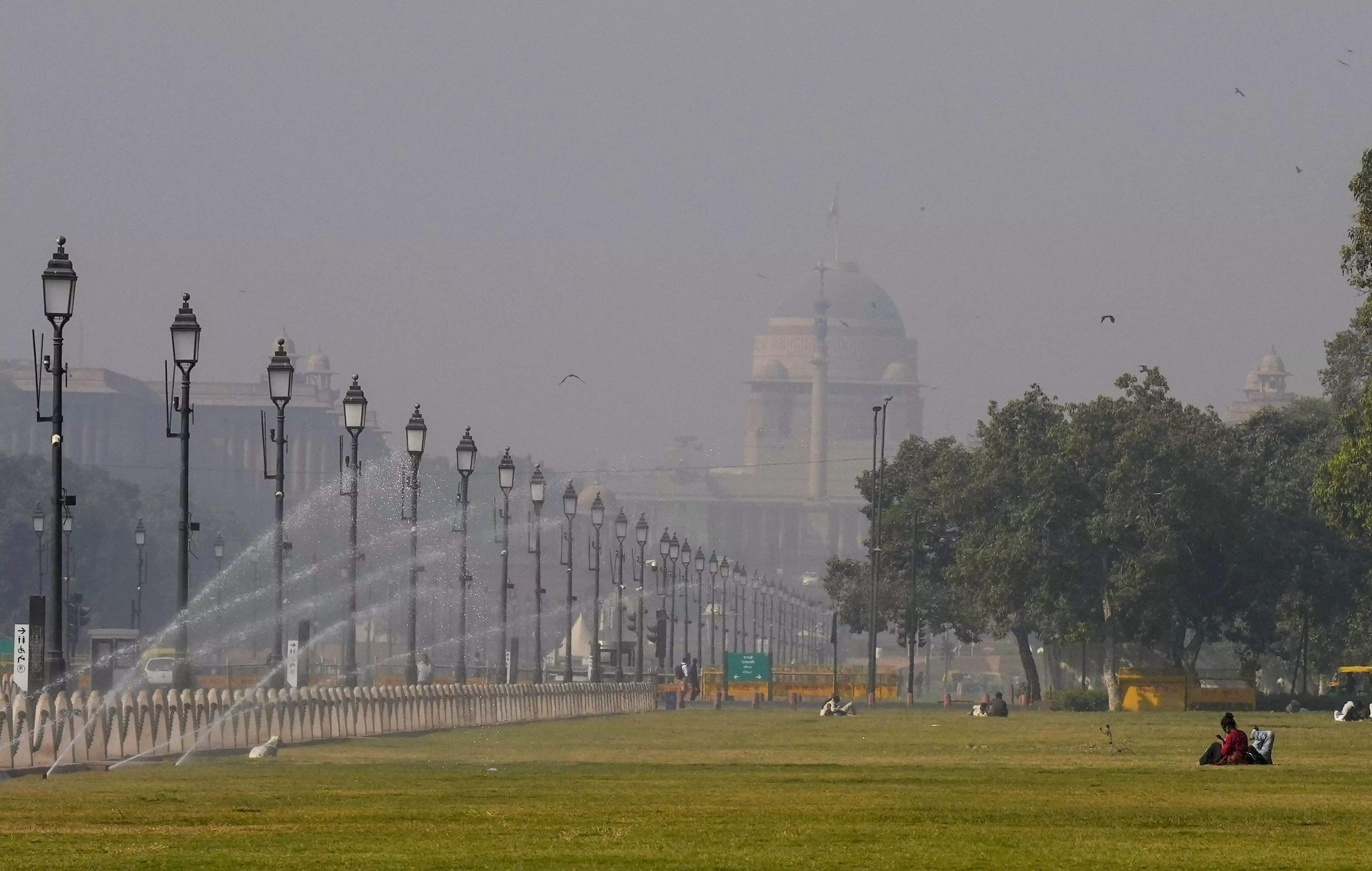 Delhi breathes easier as AQI improves slightly