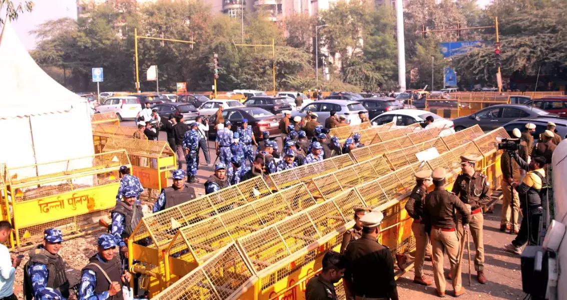 Farmers Marching Towards Delhi