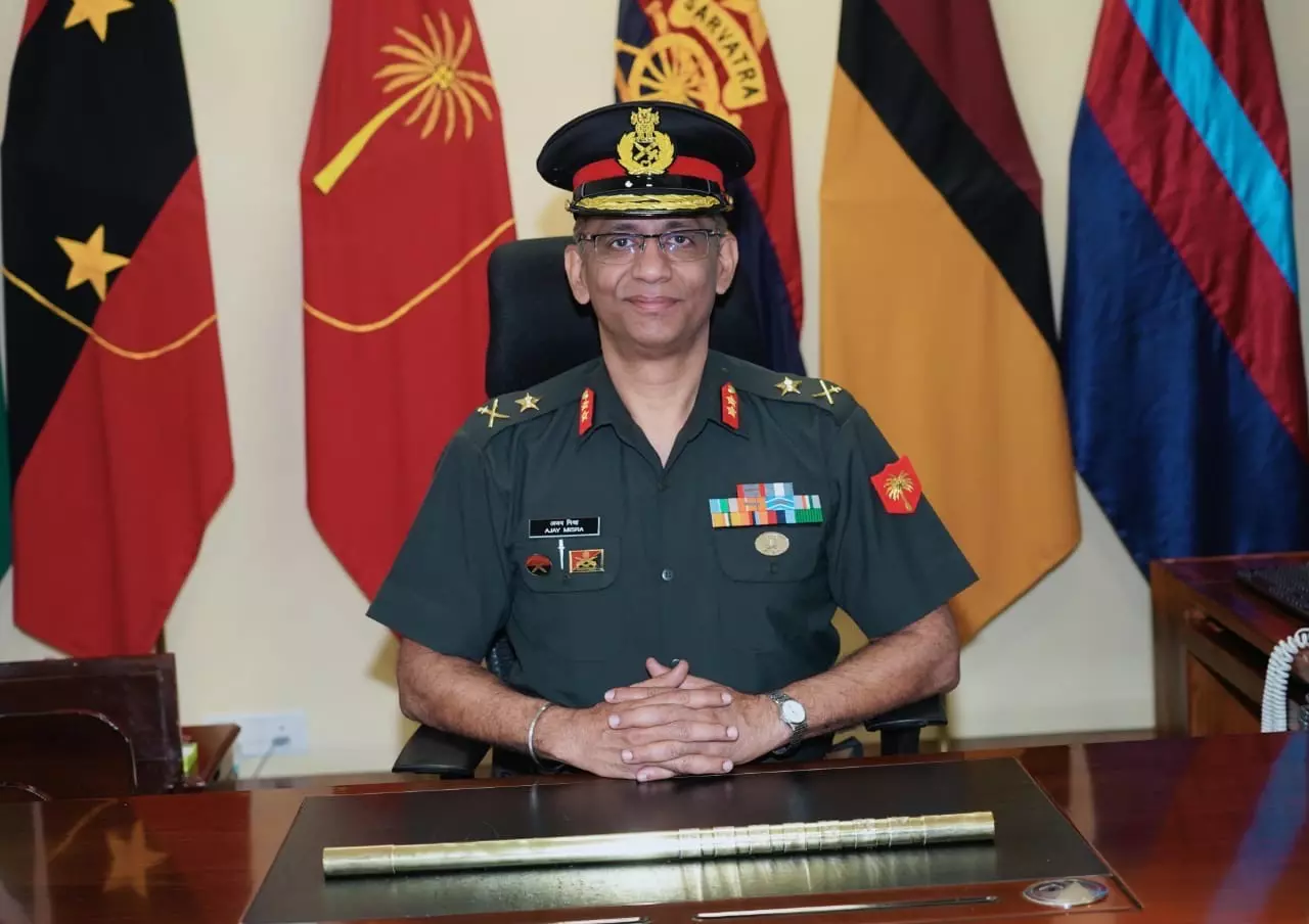 Major General Ajay Misra Takes Charge as GOC of TASA