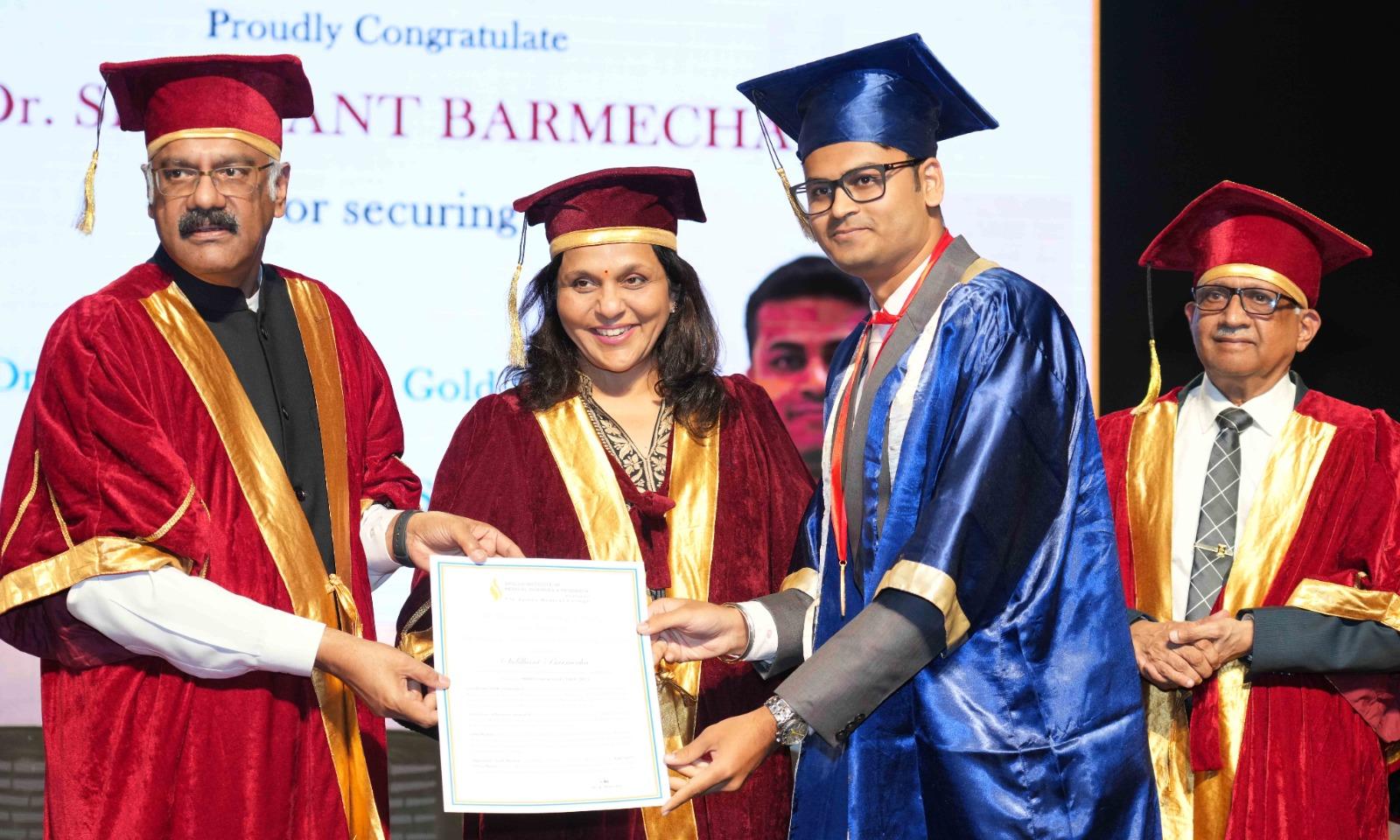 Dr. Nageshwar Reddy Awards Degrees at AIMSR Convocation