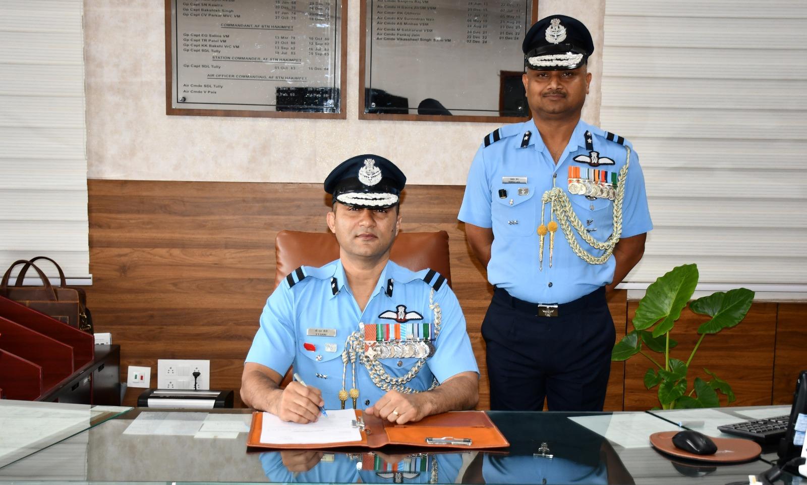 Hakimpet AFS Gets New Air Officer Commanding