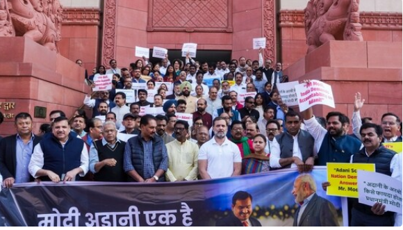 Sambhal violence: Opposition stages walkout in Lok Sabha