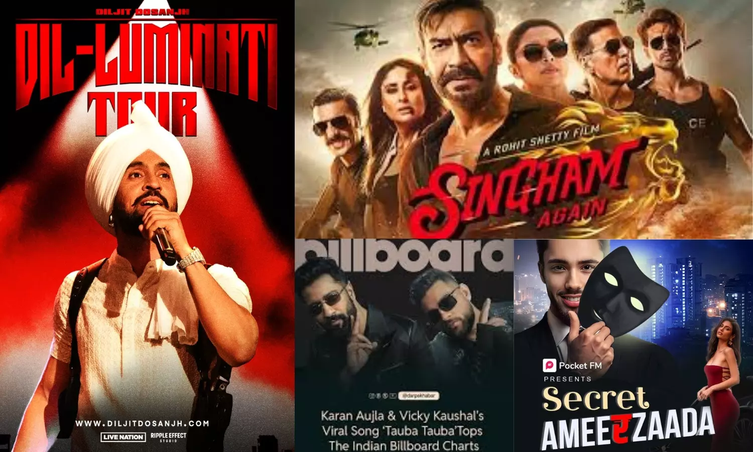 Dil-Luminati, Tauba Tauba, Secret Ameerzaada: Top 10 hottest entertainment highlights of 2024