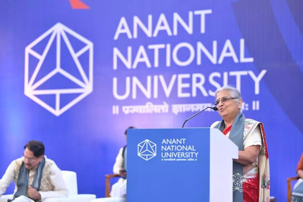 Sudha Murty chief guest at Anant National University 6th Convocation