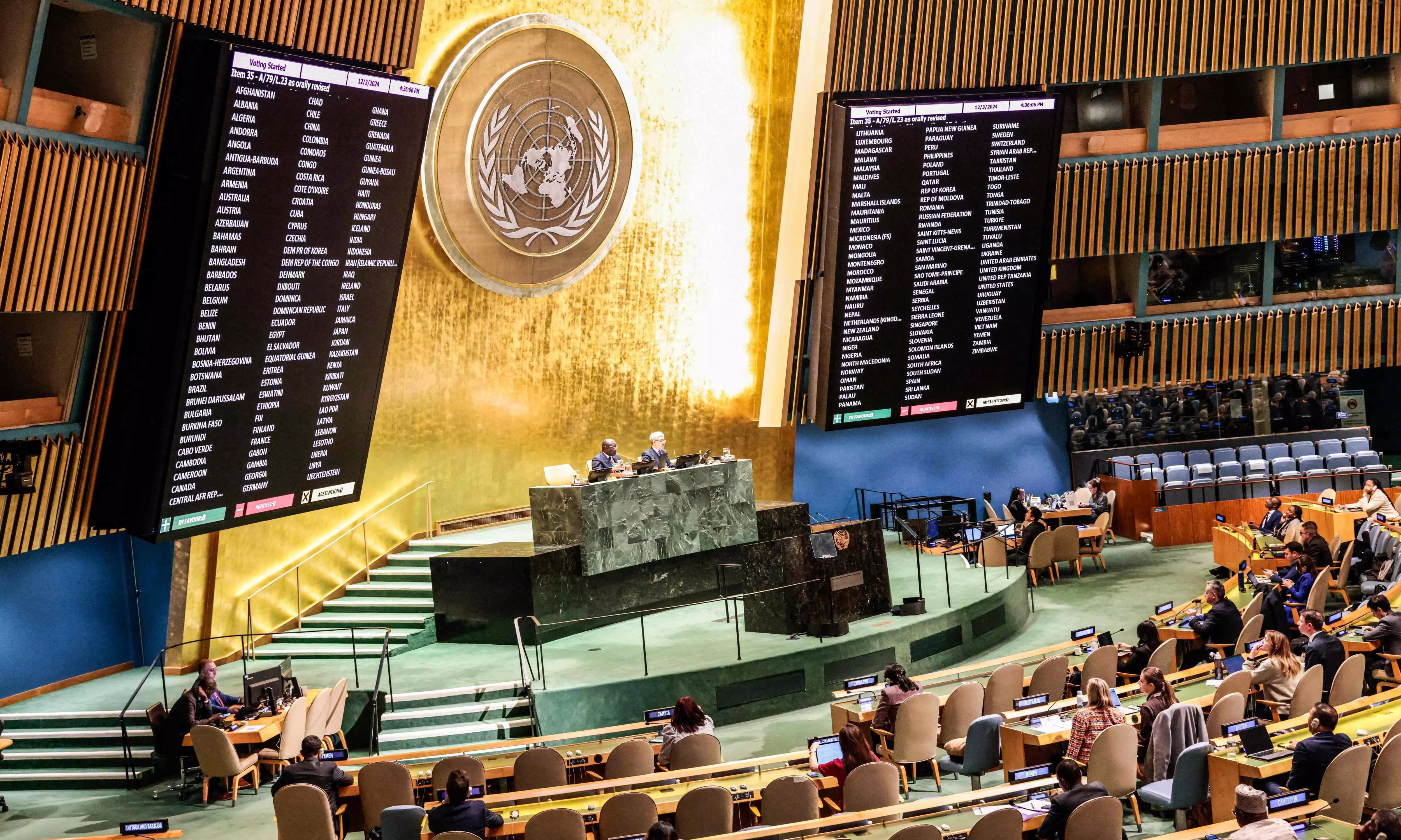 UN General Assembly pushes for Palestinian state