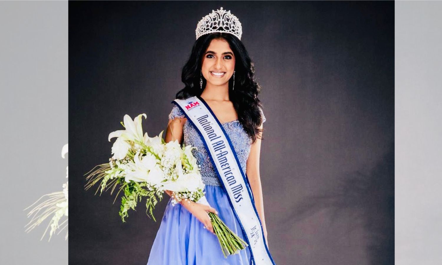 Telugu Girl Hansika Nasanally Crowned National All-American Miss