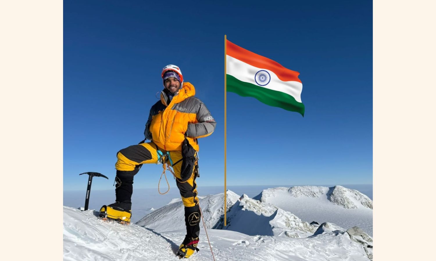 Hyderabad Teenager Karthikey Becomes Youngest Indian to Summit Mount Vinson in Antarctica