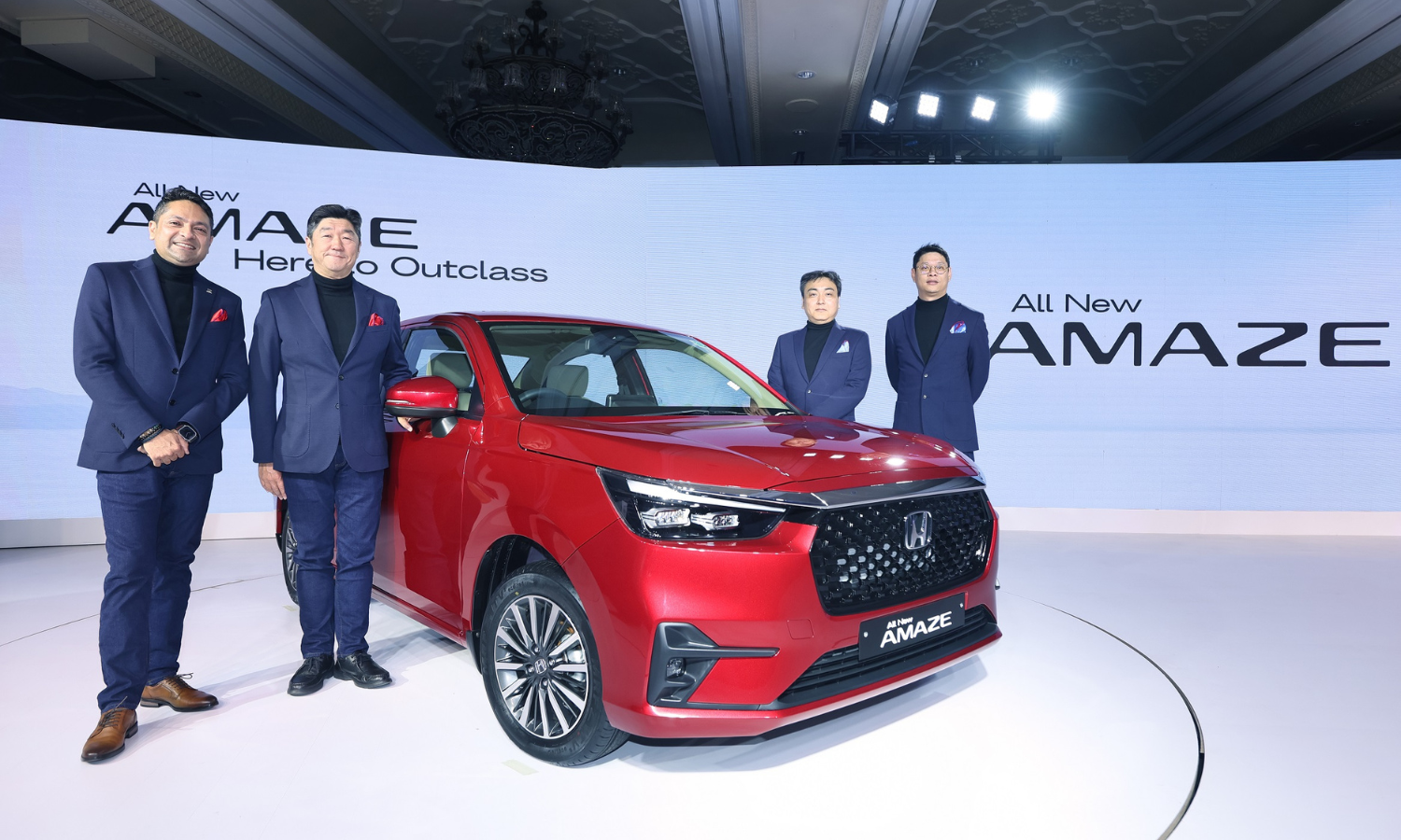 Honda brings all-new Amaze sedan with ADAS features