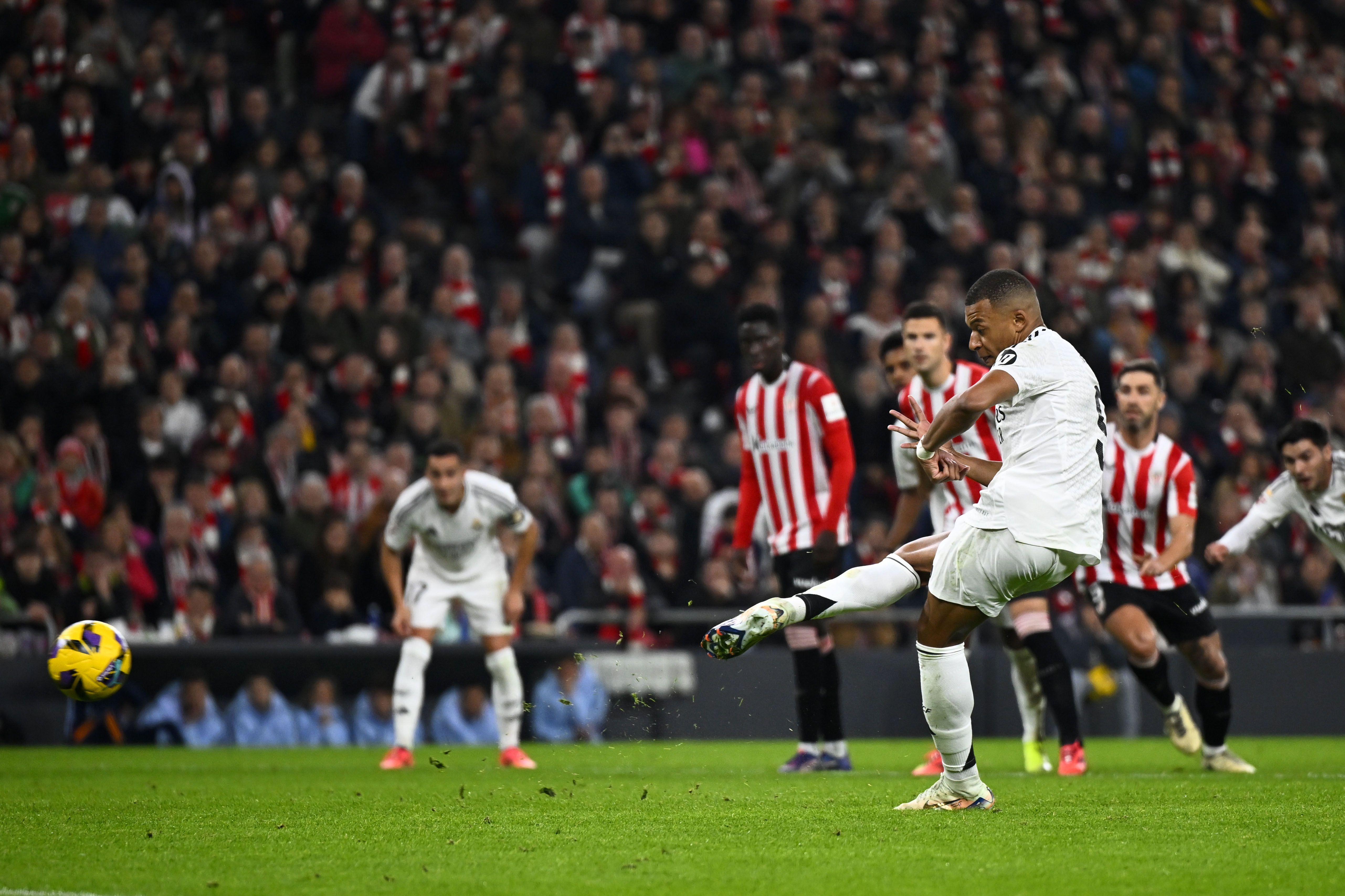 Mbappe pays penalty as Bilbao beat Real Madrid