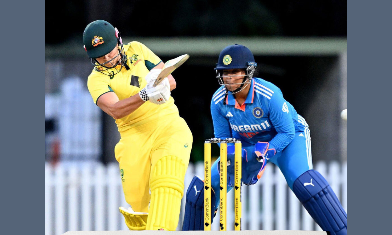 Australia steamroll India in Women's ODI series opener