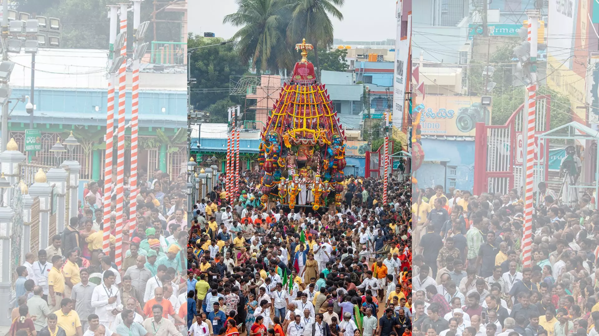 Rathotsavam marks penultimate day of Tiruchanoor Brahmotsavams