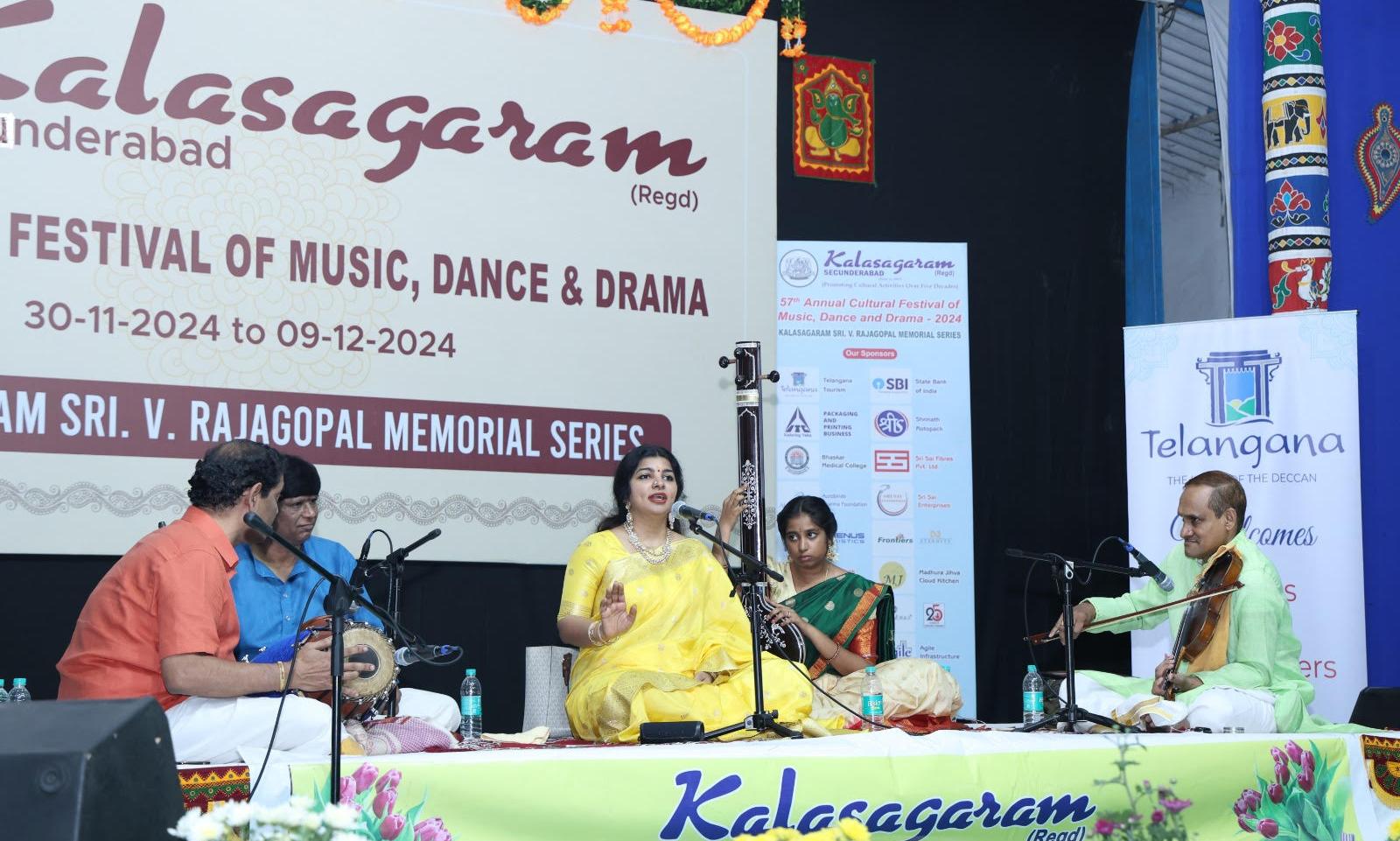 Nandhini Enthrals Audience with Excellent Renditions