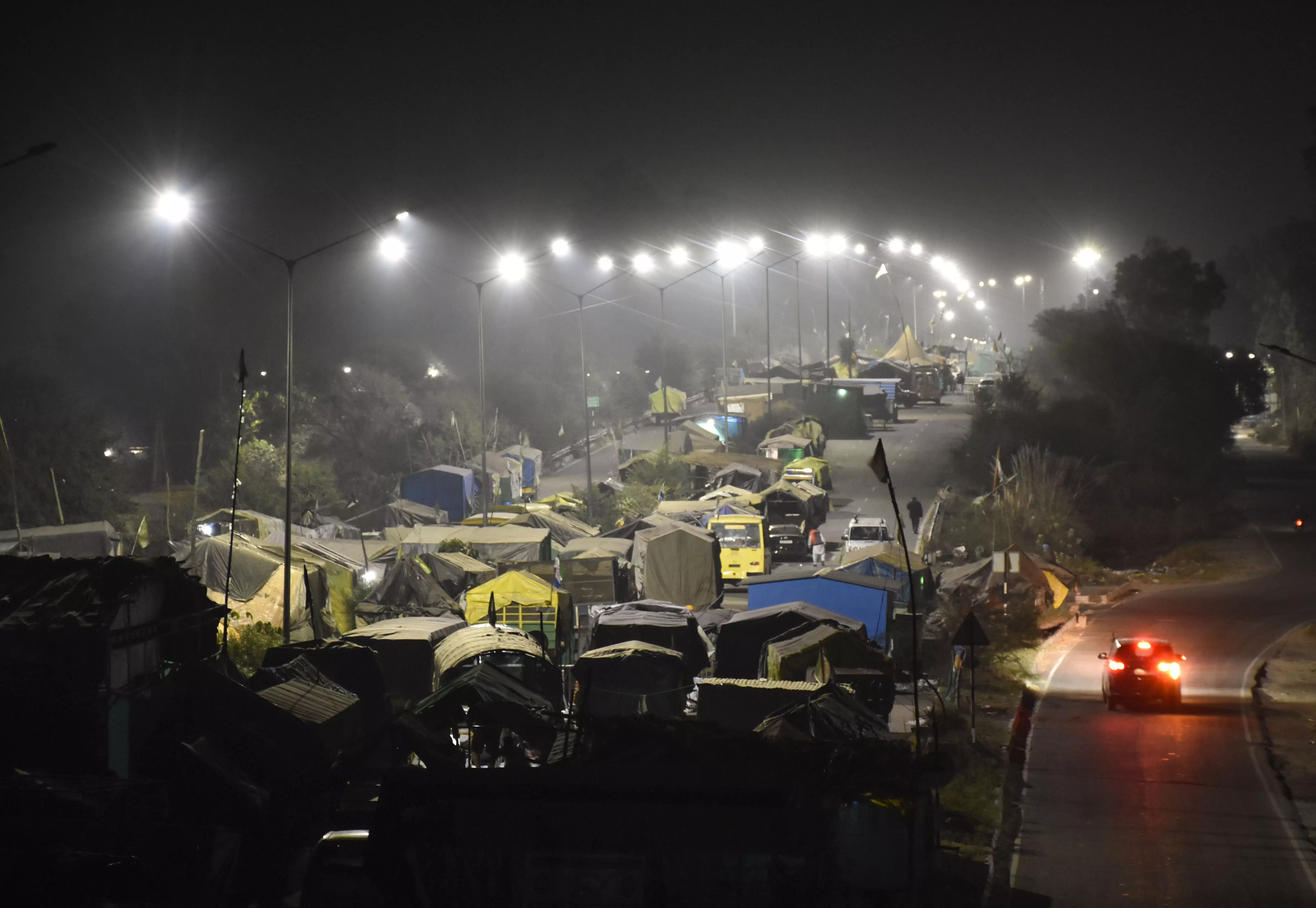 Security heightened at Ambala-Delhi border ahead of farmers’ march