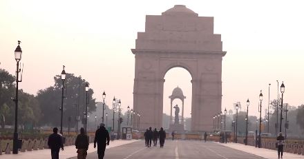 Delhi records moderate air quality