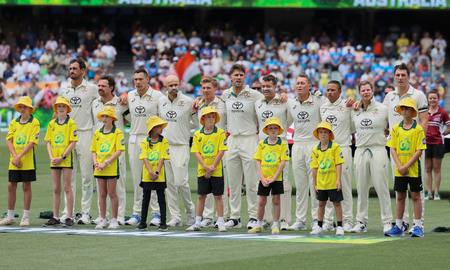 BGT: Australian players wear black armbands in memory of Hughes, Redpath